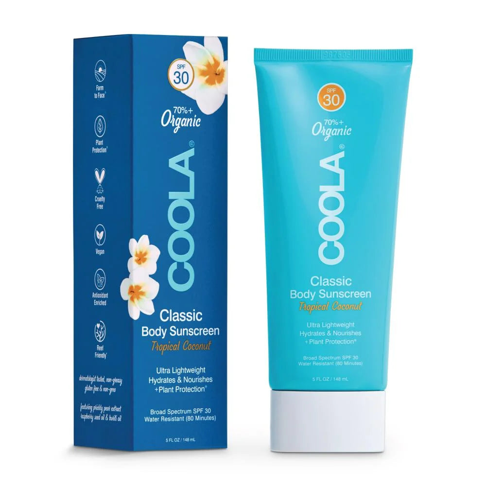 Lotion Corps classique FPS 30 Noix de coco tropicale - COOLA